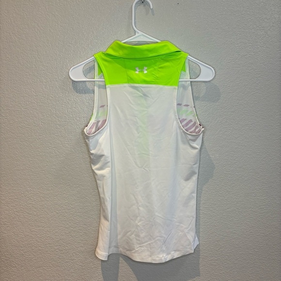 NWT Under Armour Sleeveless Polo - Picture 3 of 3